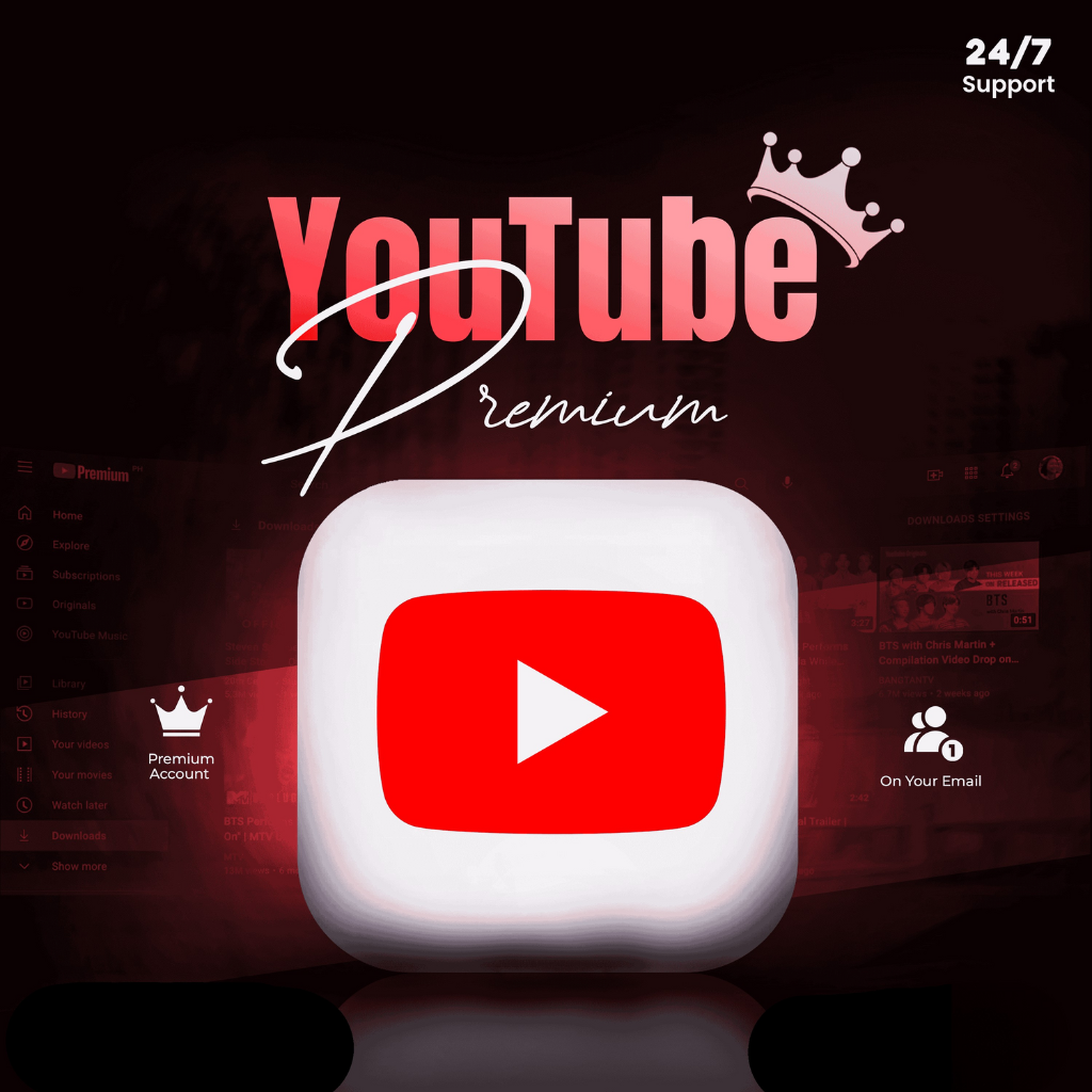 YouTube Premium + Youtube Music Subscription — SubTopup