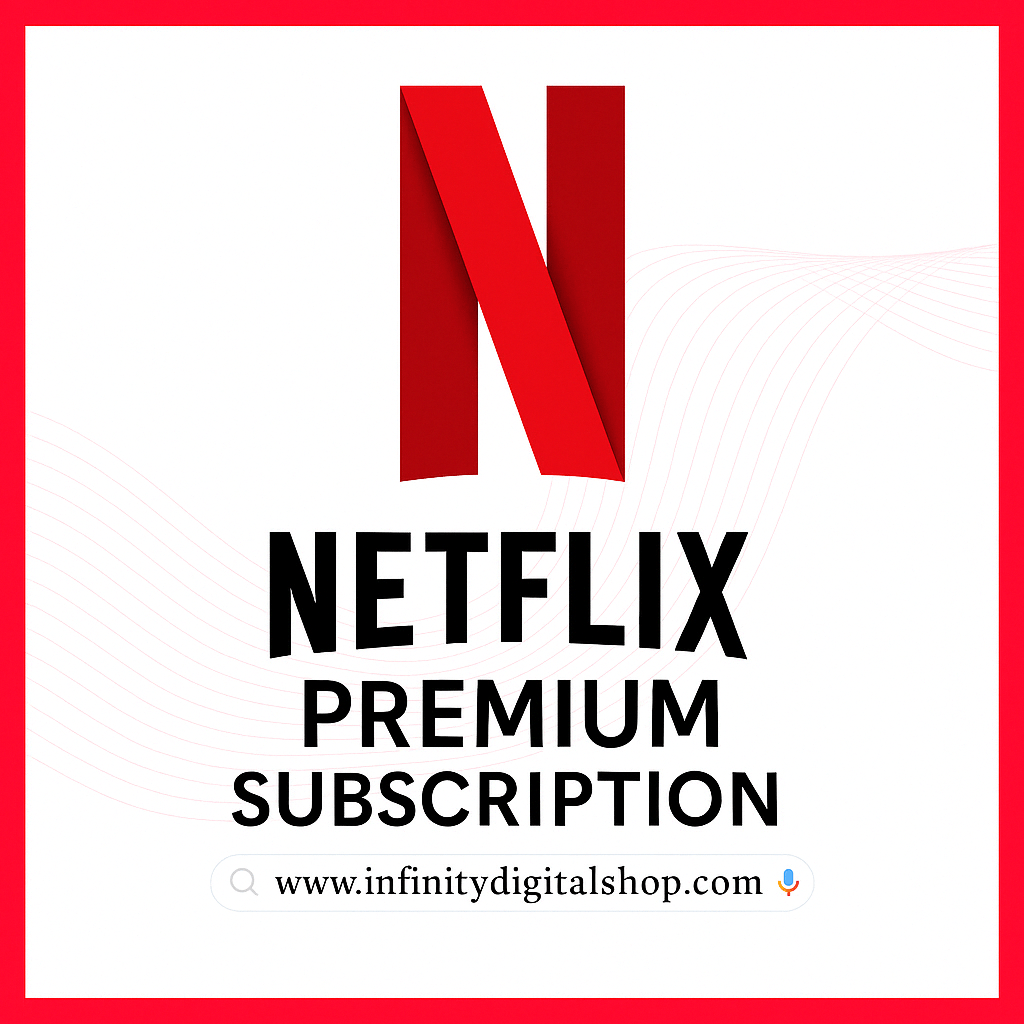 Netflix Premium Subscription — SubTopup