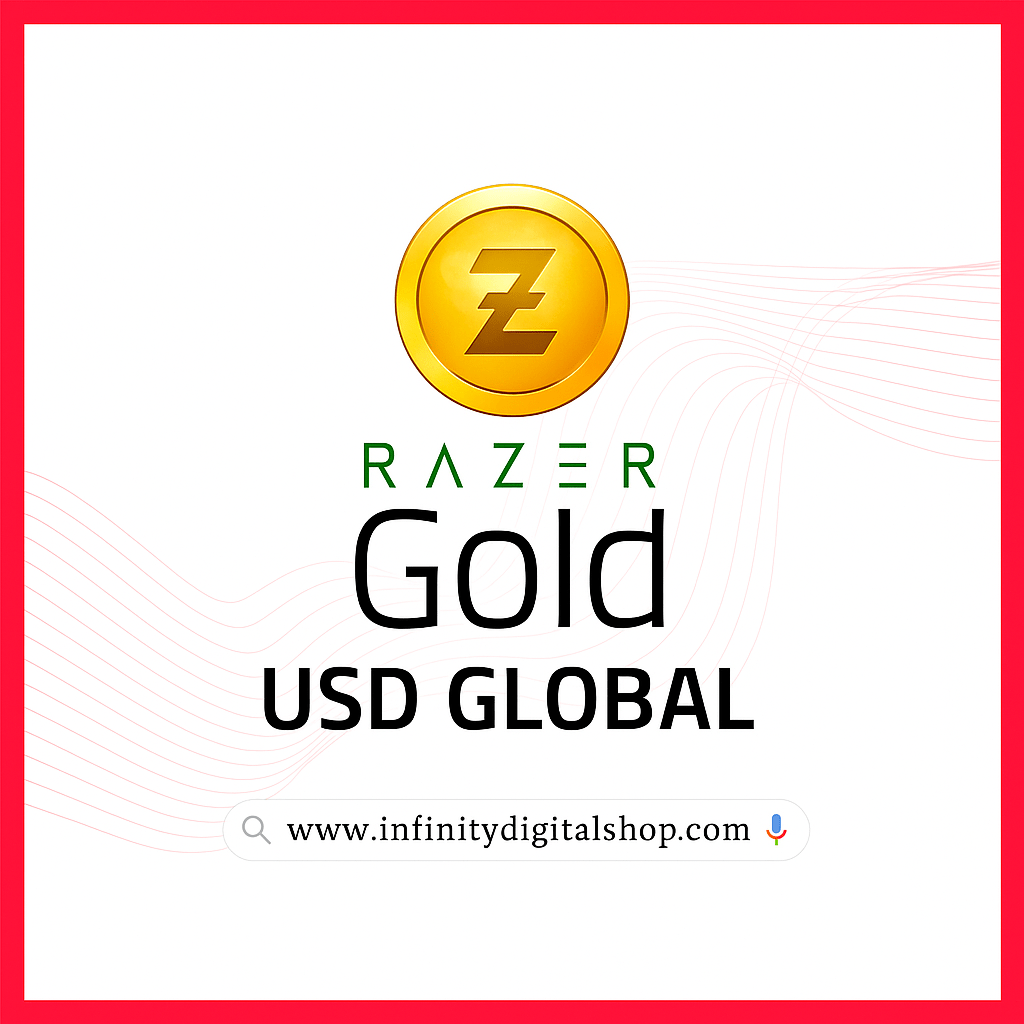Razer Gold (USD – Global) Gift Card — SubTopup