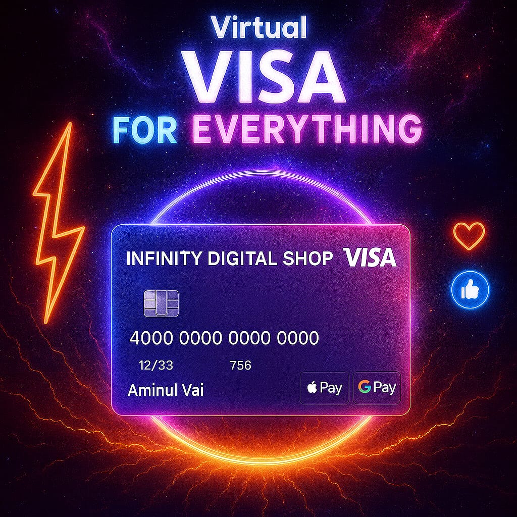 Virtual Visa Card — SubTopup